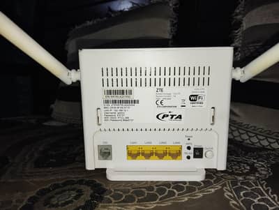 PTCL Modem (ZTE) router