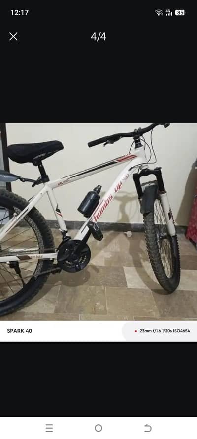 Thumbs up bicycle new cycle size 26 inch