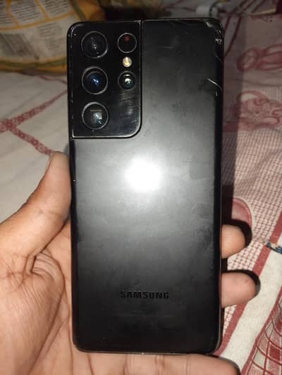 galaxy s21  ultra pannel damged
