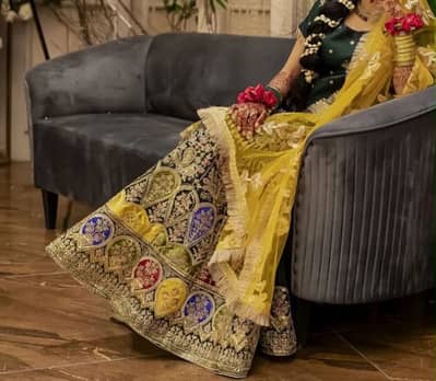 Mehndi dress