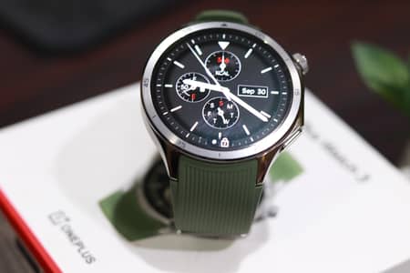 Oneplus Watch 3 Emerald Titanium with Complete Box & Accessories