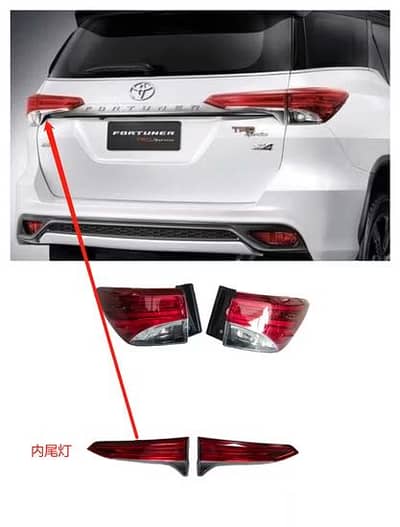 TOYOTA FORTUNER AND REVO ORIGINAL BUMPERS AND LIGHTS