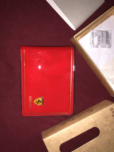 Ferrari Amazing Red Wallet Orginal