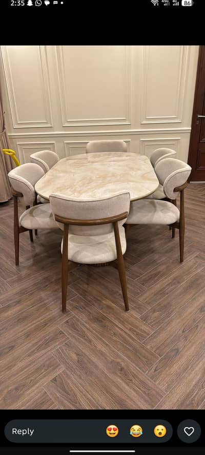 luxury daining set