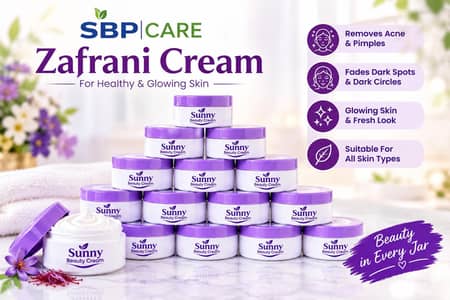 Sunny Beauty Zafrani Cream – Skin Care Cream –