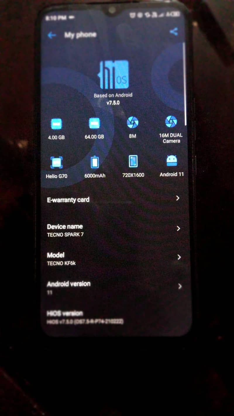 Tecno Spark 7 1