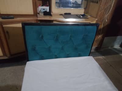 Smart & Light weight poshished Iron Bed with Mattress