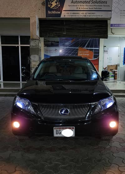 Lexus RX Series 2011 Rx450H