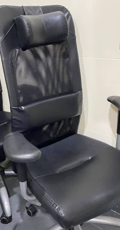 high back chair