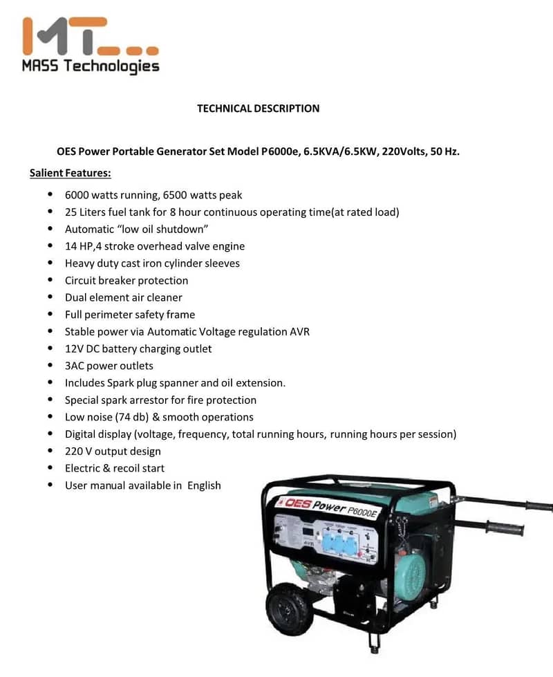 Oes generator 4