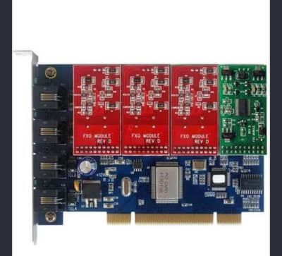 FXO Card PCI express  for Asterisk issable