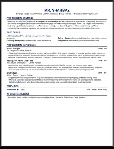 job wanted driver or cook helper