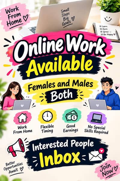 online work available for females