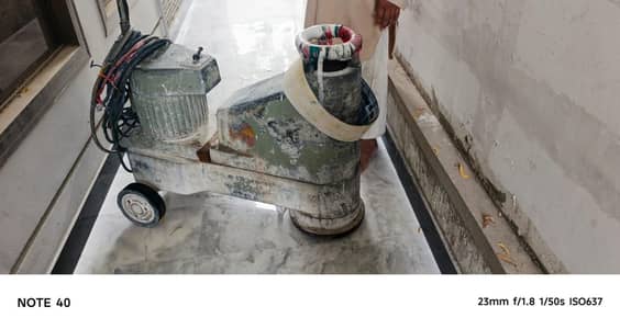 Marble polish machine three phase