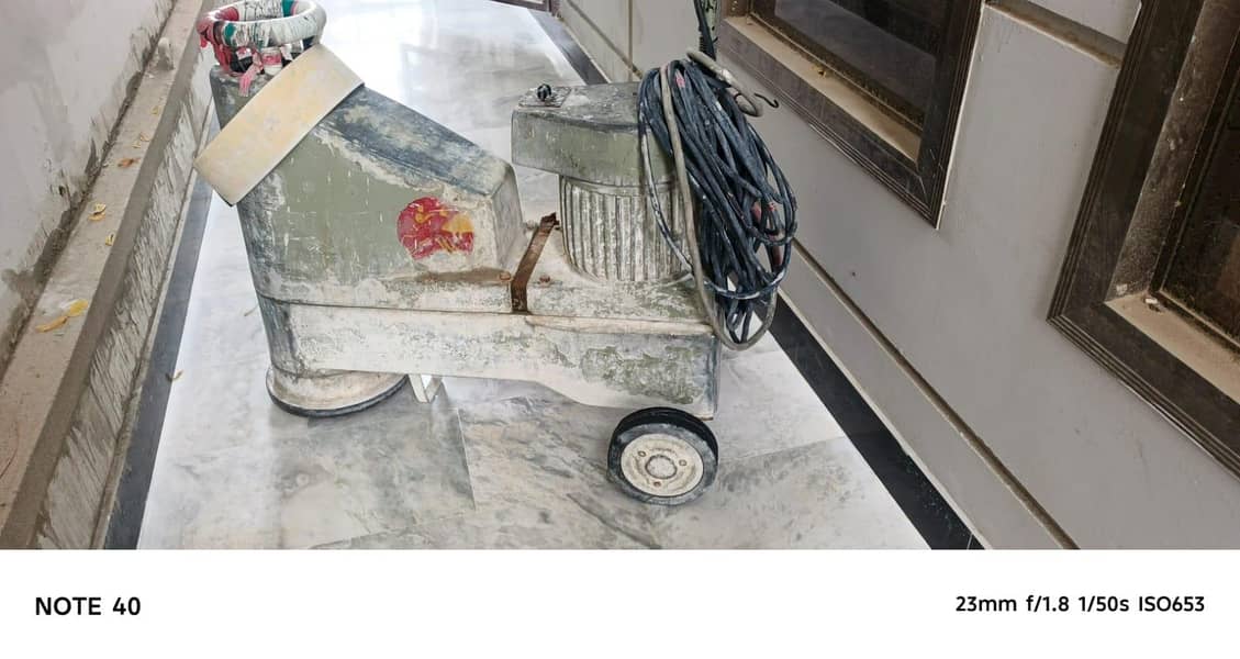 Marble polish machine three phase 3