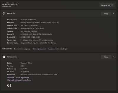 Gaming PC for sale (no tempered side glass)