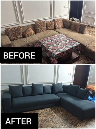 OLD SOFA REPARING FABRIC CHANGE NEW SOFA AVAILABLE 03145059454