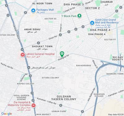 38 Marla + 50 Feet Commercial Corner Plot for Sale Near Azam Chowk, Kamahan Ring Road, Lahore