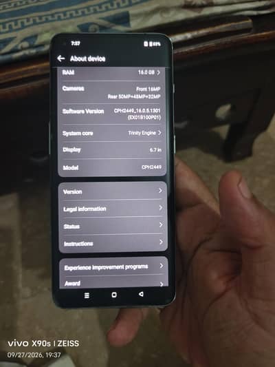 One Plus 11 5g with charger
