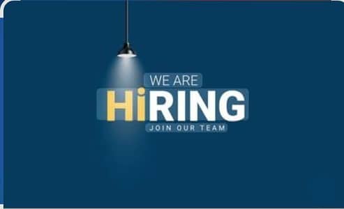 We are hiring male and female staff for part time work and office work