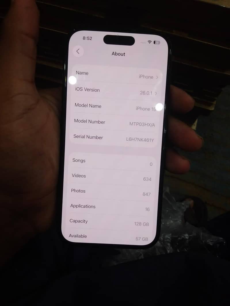 Apple iPhone 15 MDM 3