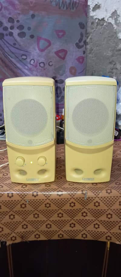 CAMBRIDGE ORIGINAL UK IMPORTED HEAVY BASE LOUD SPEAKER JAPANI HA