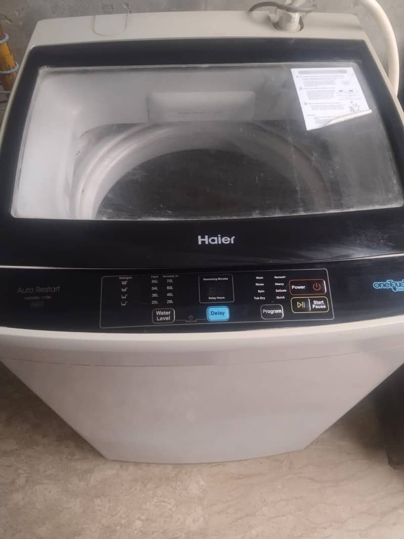 Haier Top Load Automatic Washing Machine 3