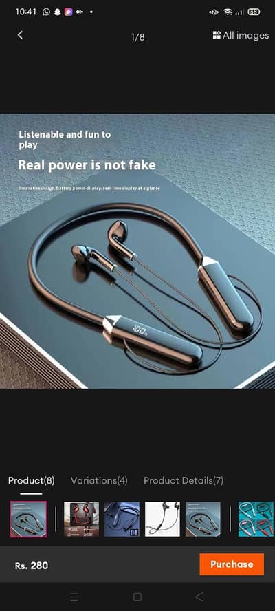 wireless earphones