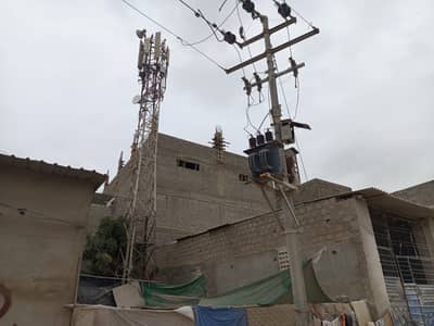 Plot on sale u phone ka tower bhe Laga howa hayrent 37000 pm