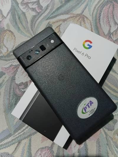 Google Pixel 6 Pro 12/128GB - Stormy Black - PTA Approved - 10/10