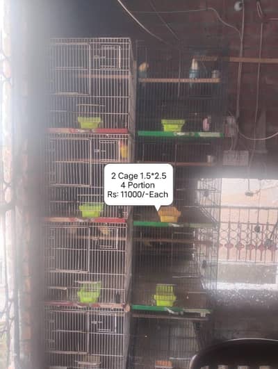 Cage 4 sale for parrot