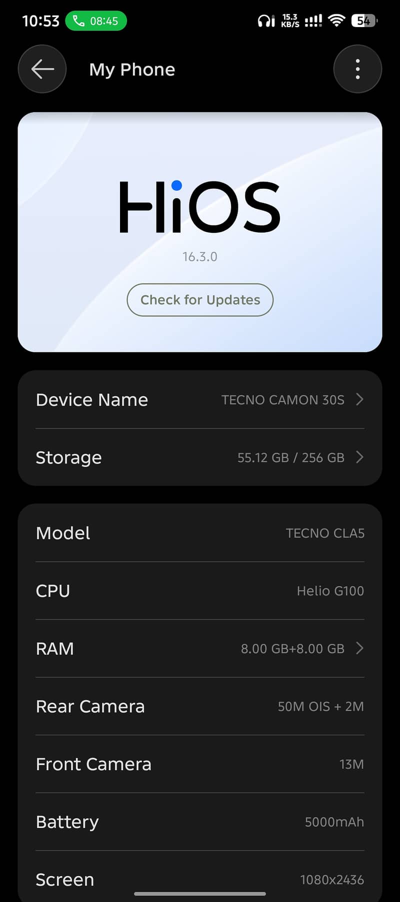 Tecno CAMON 30S 1