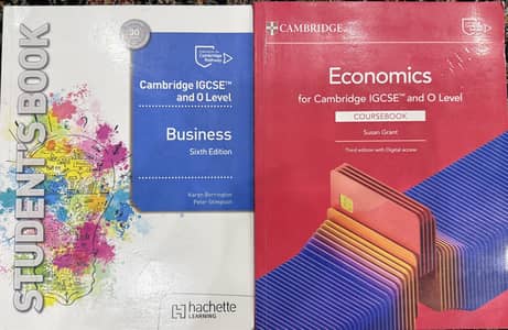 Business and Economics O level books