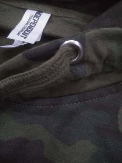 camouflages hoodie Cotton