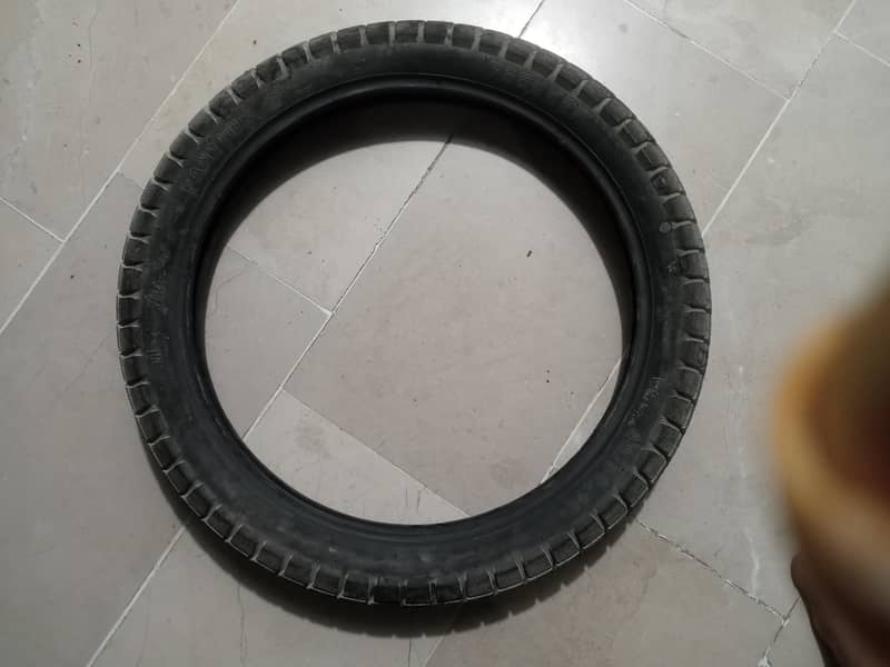 Suzuki 150 back Tyre 1