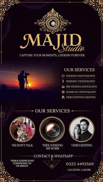 wedding Event planers for shoots