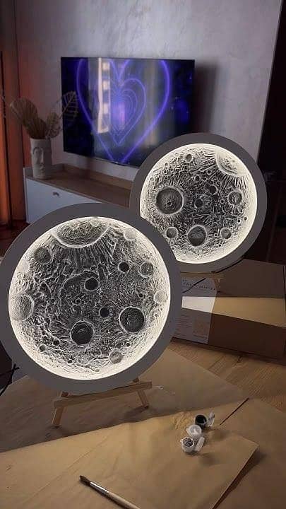 Moon Wall Light 3