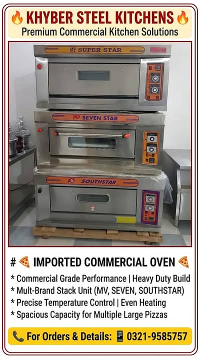 Southstar Commercial Pizza Oven – Imported Pizza Baking Oven |