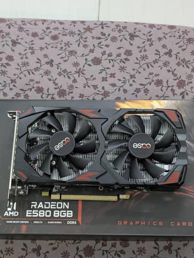 AMD Radeon™ RX 580 in 6 Months Warranty  8GB GDDR5 Memory
