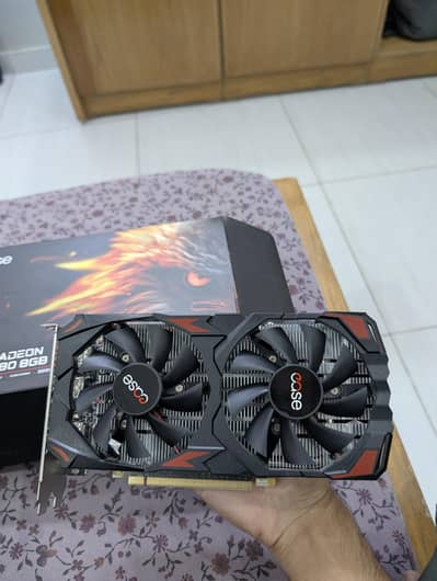 AMD Radeon™ RX 580 in 6 Months Warranty  8GB GDDR5 Memory