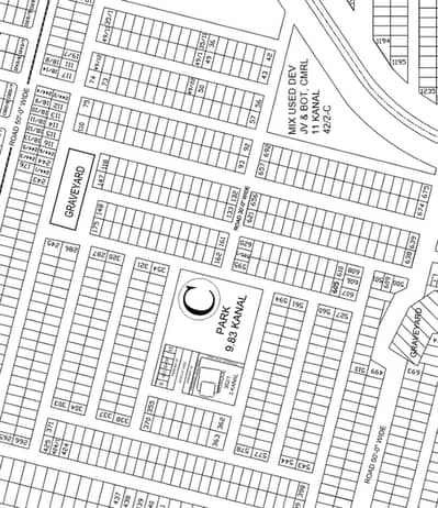 Plot near C 299 nearby Park & Masjid