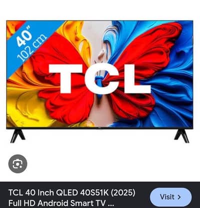 TCL 40s51k 40" QLED 2k