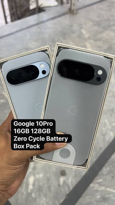 Google 10Pro 16GB 128GB Zero Cycle Battery  Box Pack
