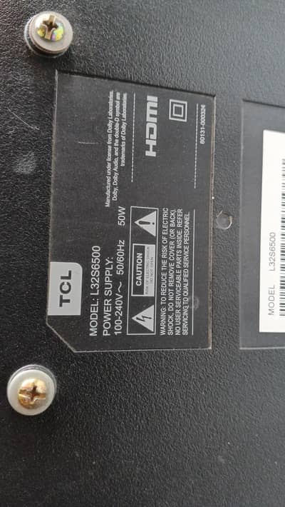 For sale 32" Android LED tv TCL
