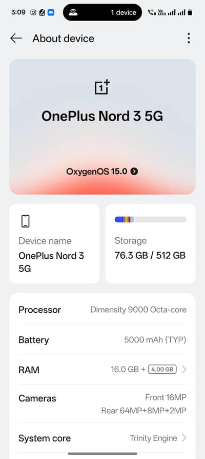 One Plus Ace 2V