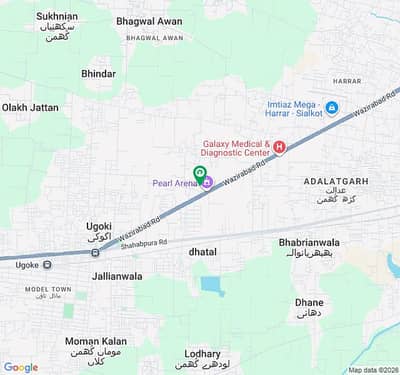 114 Marla Plot For Sale Main Wazirabad Road Near Shazad Grill Ugoki Sialkot