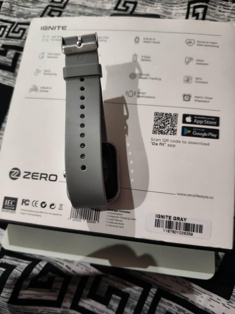 zero lgnite⌚ Gray color 1