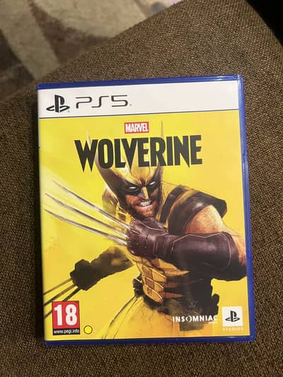 Ps5 game Marval wolverine