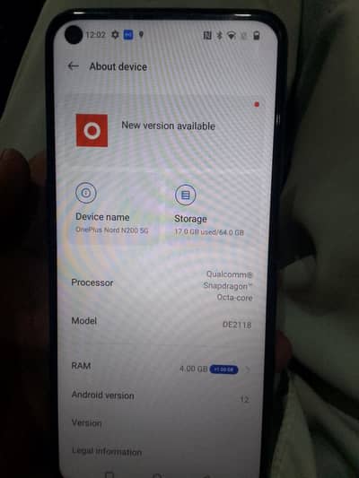 One Plus Nord N200