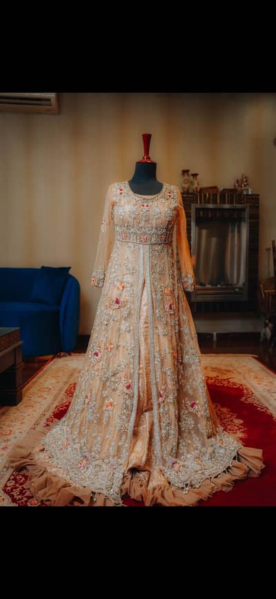 Heavily embellished maxi
